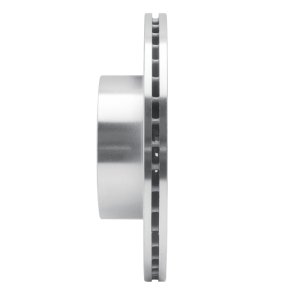 BMW 128I Brake Rotor (1) - Front Right - R1 Concepts - Drilled & Slotted - Silver - `06-`13